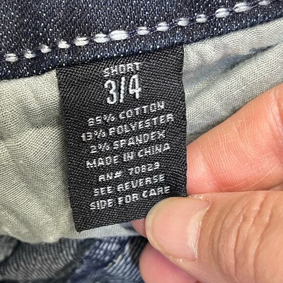 Y2K 90s 00s fitted medium vintage boho Rue 21 bootcut low rise Jeans sz 3/4 - Picture 4 of 13